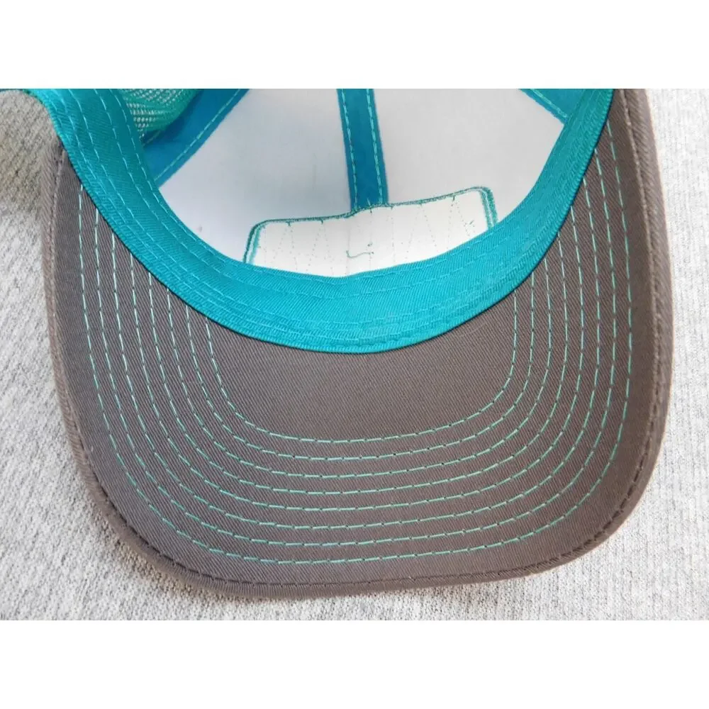 Colorado Trucker Hat Teal Mesh Back Unisex Cap
